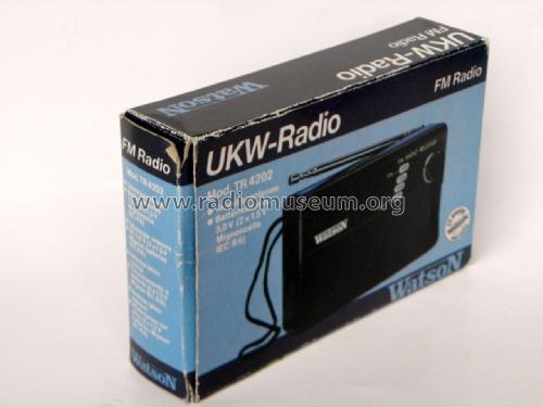 FM Radio Receiver TR4202; Watson Marke / brand (ID = 1988455) Radio