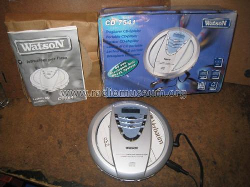 Portable CD-player CD 7541; Watson Marke / brand (ID = 2080300) R-Player