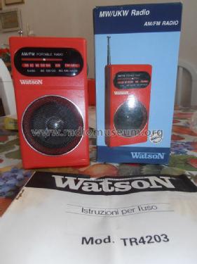 TR- 4203; Watson Marke / brand (ID = 1650723) Radio