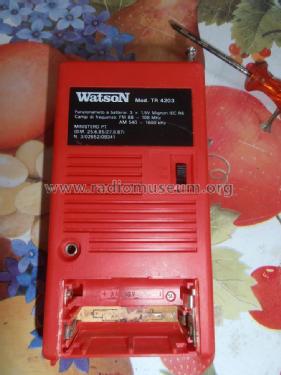 TR- 4203; Watson Marke / brand (ID = 1650727) Radio