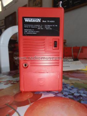 TR- 4203; Watson Marke / brand (ID = 1650728) Radio