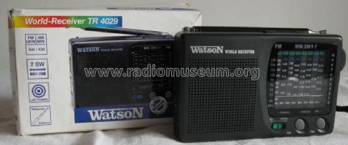 World Receiver TR-4029; Watson Marke / brand (ID = 794984) Radio