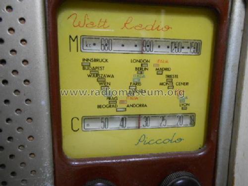 Piccolo ; Watt Radio; Torino (ID = 2751658) Radio