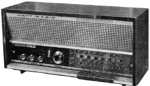 Transval WR626; Watt Radio; Torino (ID = 2137904) Radio