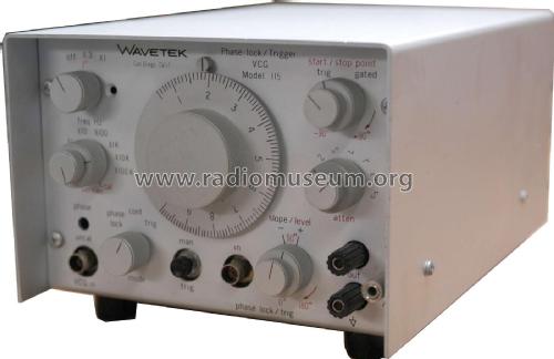 Trigger/Phase Lock VCG 115; Wavetek Corporation; (ID = 1730323) Equipment