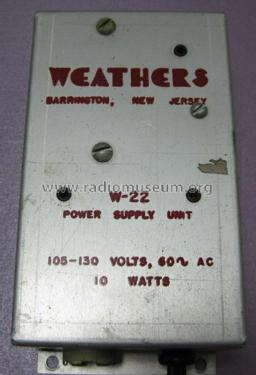 Power Supply Unit W-22; Weathers Industries; (ID = 2722833) Power-S