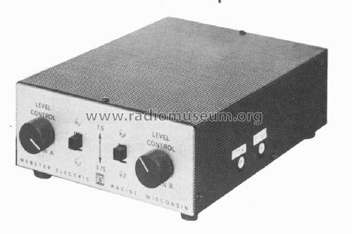 SS693A ; Webster Electric (ID = 544340) Ampl/Mixer