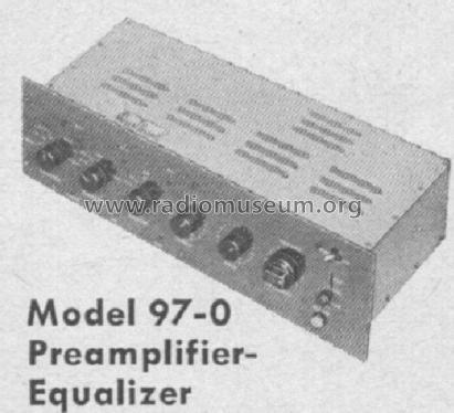 97-0 Preamplifier ; Webster Electric (ID = 403581) Ampl/Mixer