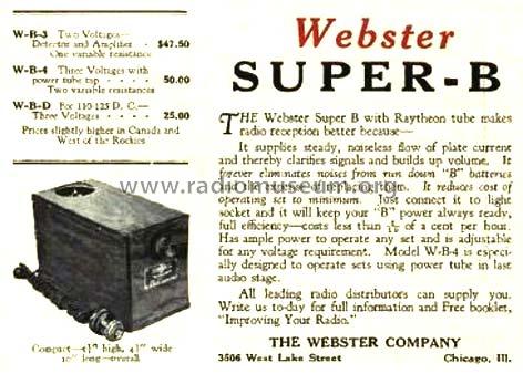 Super B W-B-3; Webster Co., The, (ID = 1429879) Power-S