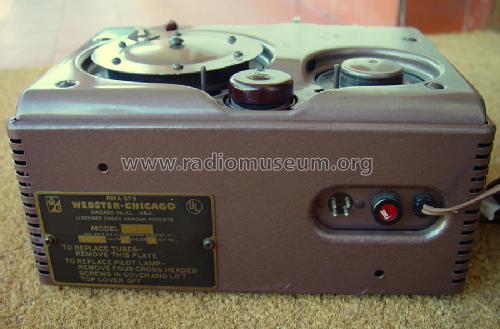 Wire Recorder 178; Webster Co., The, (ID = 802741) Reg-Riprod