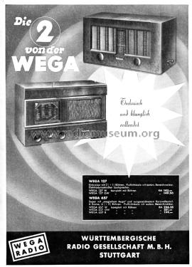 127W; Wega, (ID = 3104301) Radio