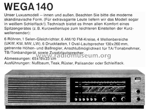 140; Wega, (ID = 2235336) Radio