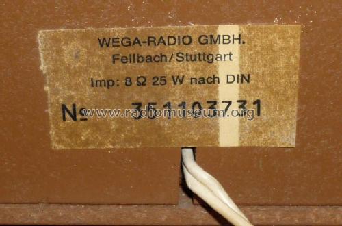 3105 HiFi; Wega, (ID = 669135) Radio