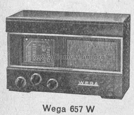 657GW; Wega, (ID = 377285) Radio