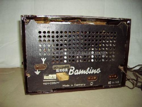 Bambino 802; Wega, (ID = 198400) Radio