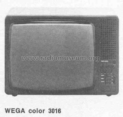 Color 3016; Wega, (ID = 438825) Television