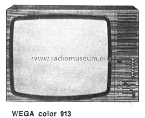 Color 913 ; Wega, (ID = 2448015) Television