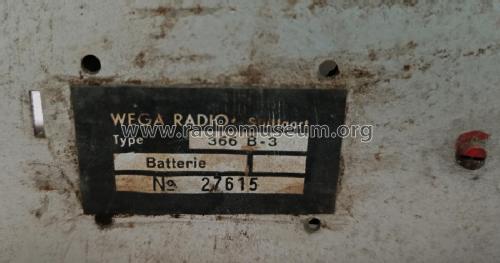 Diana-Batterie 366 B-3; Wega, (ID = 3039823) Radio