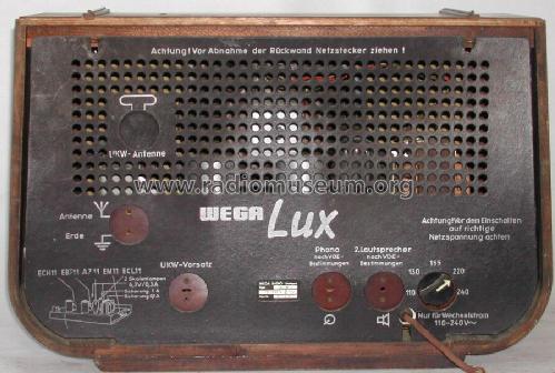 Lux 365W-4; Wega, (ID = 23195) Radio