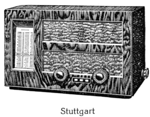 Stuttgart 35W; Wega, (ID = 253455) Radio