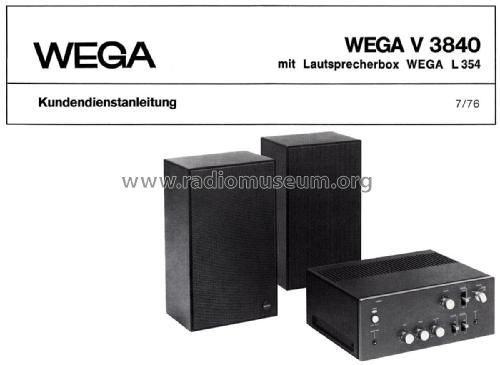 V3840; Wega, (ID = 1956521) Ampl/Mixer