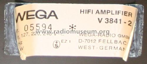 V3841-2; Wega, (ID = 1586935) Ampl/Mixer