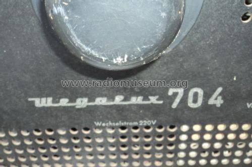 Wegalux 704; Wega, (ID = 1598093) Televisore