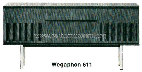 Wegaphon 611; Wega, (ID = 2466093) Radio