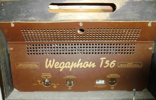 Wegaphon T56/3D 1078/1; Wega, (ID = 2076150) Radio