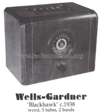 Blackhawk ; Wells-Gardner & Co.; (ID = 1482877) Radio