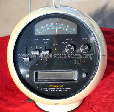 8-Track Stereo AM/FM Multiplex Solid State 2001 ; Weltron Co., Inc.; (ID = 387996) Radio