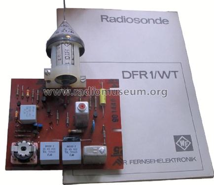 Radiosonde DFR-1/WT; Werk für (ID = 1459975) Commercial Tr