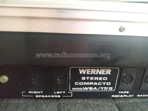 Stereo Compacto WSA/17/G; Werner; Madrid (ID = 2996634) Reg-Riprod