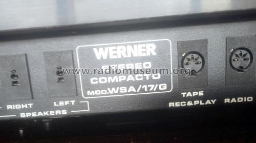 Stereo Compacto WSA/17/G; Werner; Madrid (ID = 2967797) R-Player