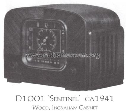 D1001 Sentry Truetone ; Western Auto Supply (ID = 1511984) Radio