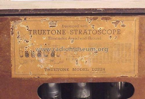 D2224 Truetone ; Western Auto Supply (ID = 567126) Radio