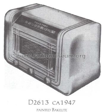 D2613 'Truetone' ; Western Auto Supply (ID = 1511867) Radio