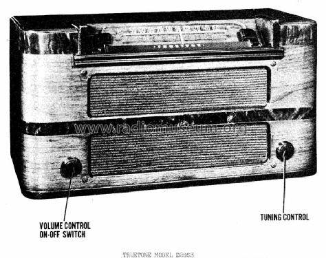 D2663 Truetone Radio Western Auto Supply Co. Truetone; Kansas City MO ...