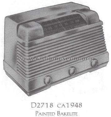 D2718 Truetone ; Western Auto Supply (ID = 1509348) Radio