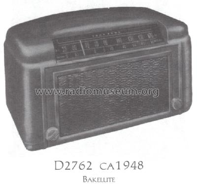 D2762 Truetone ; Western Auto Supply (ID = 1509349) Radio