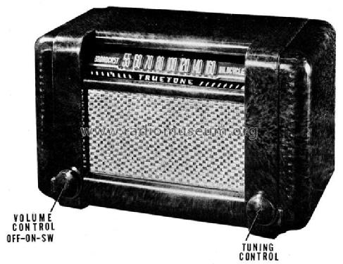 D2910 Truetone ; Western Auto Supply (ID = 573345) Radio