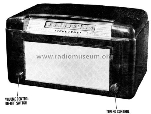 D2963 Truetone ; Western Auto Supply (ID = 574936) Radio