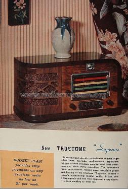 Truetone D-711 Supreme ; Western Auto Supply (ID = 667565) Radio