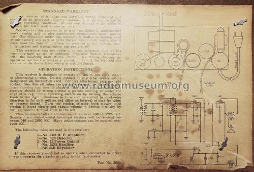 Pla-Mor D-707; Western Auto Supply (ID = 2692085) Radio