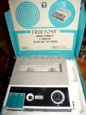 Truetone 6 Transistor Tape Recorder 4DC7667; Western Auto Supply (ID = 1276105) Sonido-V