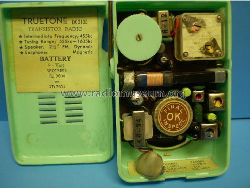 Truetone All Transistor DC3105; Western Auto Supply (ID = 1213709) Radio