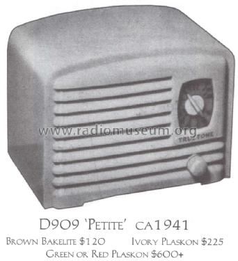 Truetone D909 Junior ; Western Auto Supply (ID = 1512022) Radio