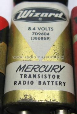 Wizard - Mercury Transistor Radio Battery 8.4 Volts 7D9604 ; Western Auto Supply (ID = 1727097) Strom-V