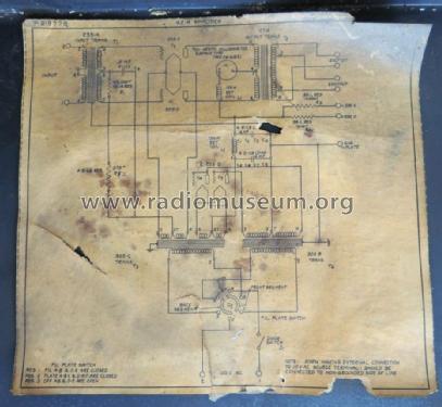 42-A Amplifier; Western Electric (ID = 1515865) Ampl/Mixer