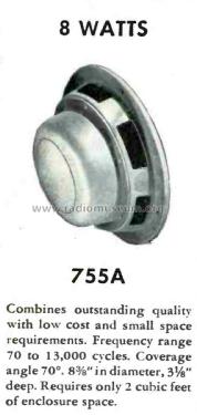 755A; Western Electric (ID = 1792269) Lautspr.-K